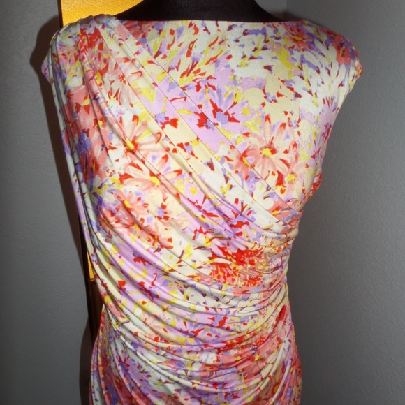 MIDI DRESS AMERICAN LIVING Size 14 MULTICOLOR - Picture 6 of 8